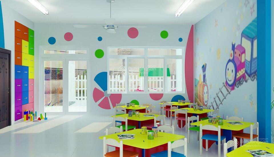 Cho thuê mặt bằng 500m2 có công năng trường mầm non tại trung tâm ba đình