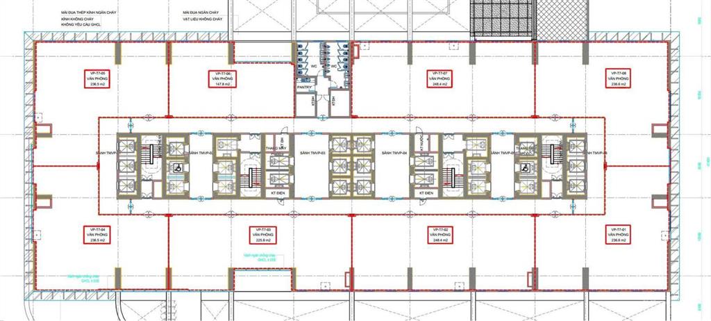 Chuyển nhượng sàn văn m2 tại tòa rox tower 136 hồ tùng mậu