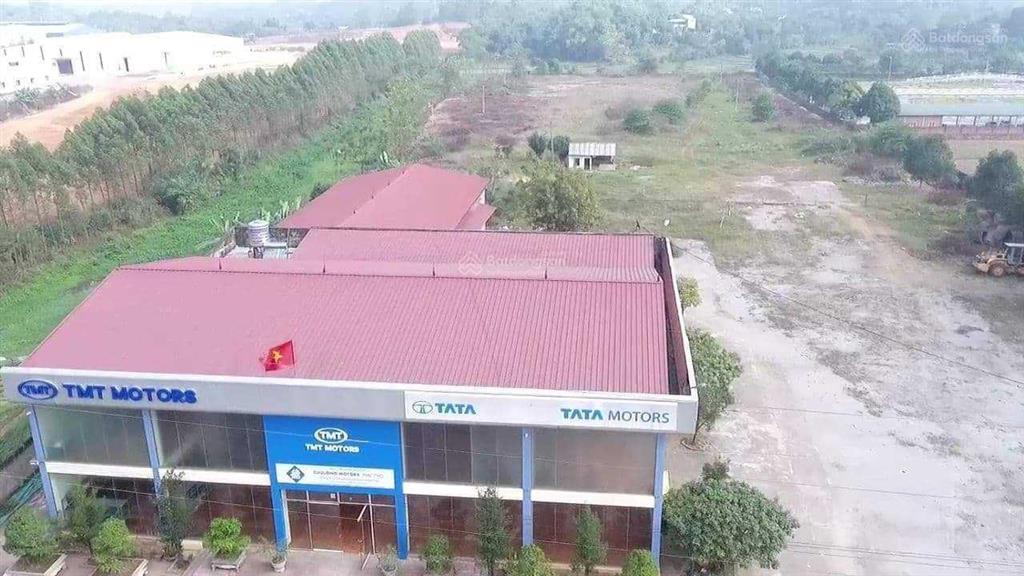 Chuyển nhượng gần 3ha xây trụ sở vp, trung tâm tm  dịch vụ mặt đường quốc lộ 2 gần cổng đền hùng