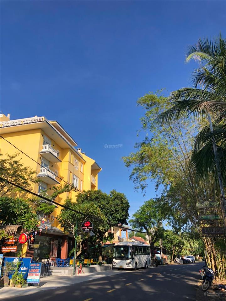 Hiếm có bán đất mặt tiền đường cửa đại  view sông view lúa. trục khách sạn sầm uất hội an (ms495)