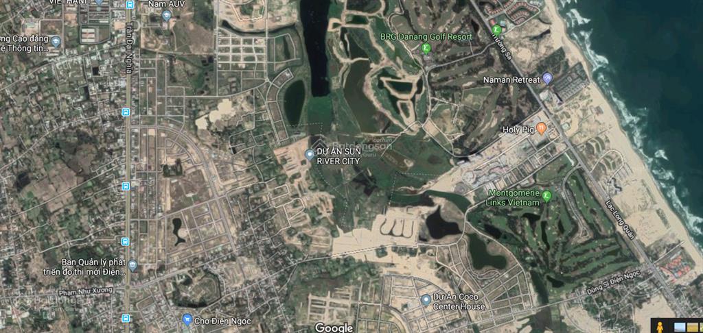 Bán 5 lô khu đô thị số 4 sát sông cổ cò giá tốt nhất thị trường.  0905 959 ***