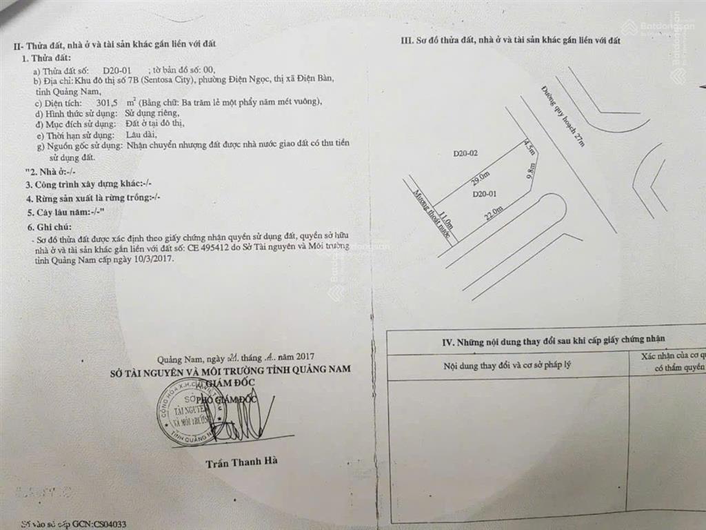 Bán lô đường 27m khu 7b giá tốt hiện tại,  quý 0905 959 ***