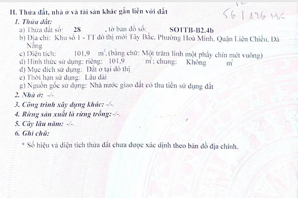 Bán nhà gác lửng mặt tiền đường 10m5 trần đình tri giá 9 tỷ diện tích đất 102m2  quy 0905 959 ***