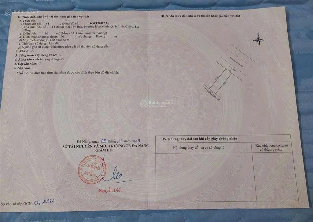 Bán nhà gác lững mt đinh đức thiện giá 6,4 tỷ, 90m2, 2pn, 2wc, liên chiểu  qúy 0905 959 ***