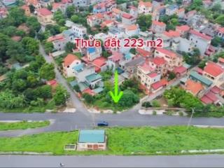 Lô đất hiếm cực phù hợp làm kho xưởng  223m2  vỉa hè  đường 10m  giá 6xtr/m2