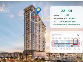 2,8 tỷ  căn 2pn tầng cao view biển xa  đ.ngô thì nhậm  ck 1% + quà 50tr