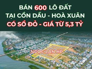 Sun group bán 600 lô đất nền tại cồn dầu hoà xuân  hỗ trợ vay 70%