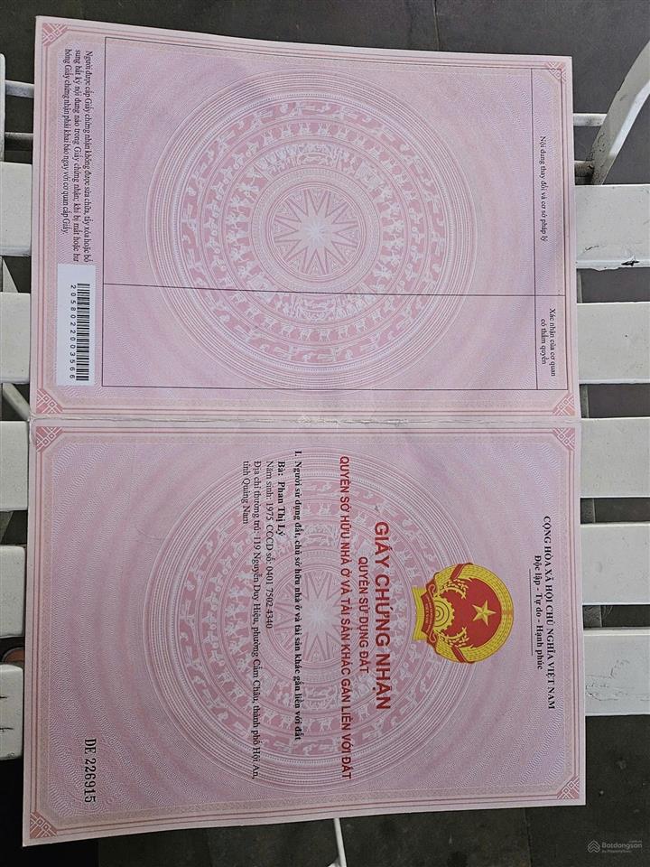 Bán lô đất cạnh trường tiểu học. cạnh tthc mới