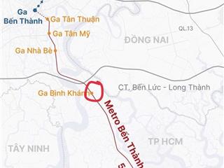 Sốc! giảm ngay gần 5 tỷ bán nhanh lô đất mặt tiền đường rừng sác 120m