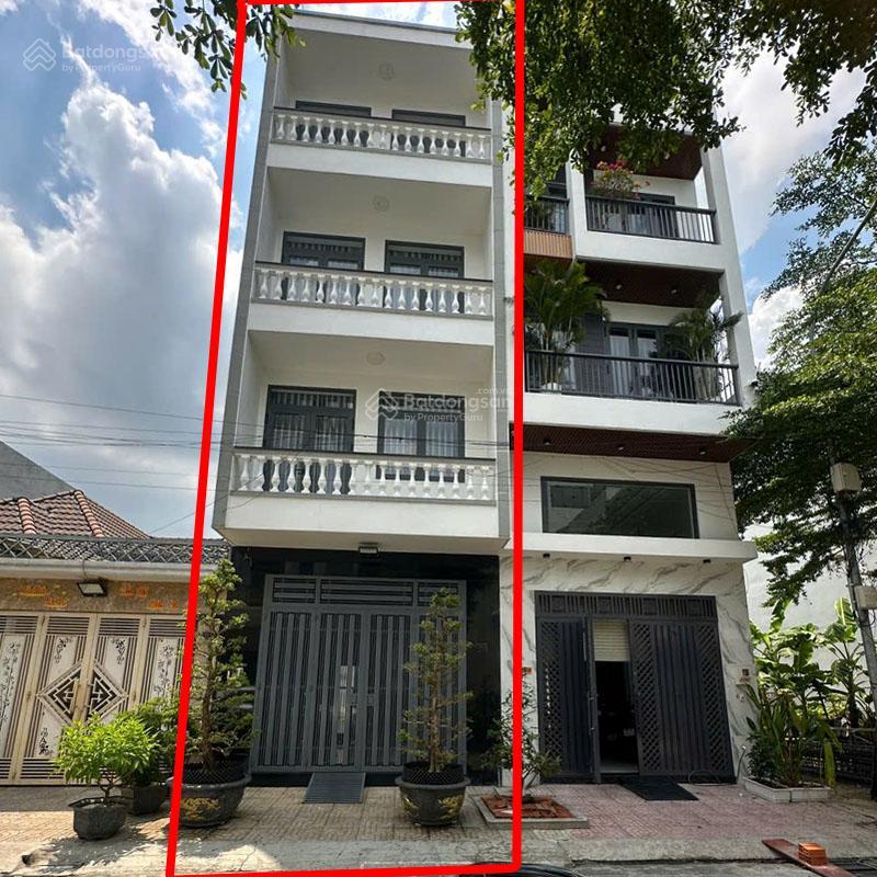 Bán nhà 4 tầng đường thạnh xuân 25, phường thạnh xuân, quận 12, 59m2 (4.5x13), hẻm xe tải 6.3 tỷ
