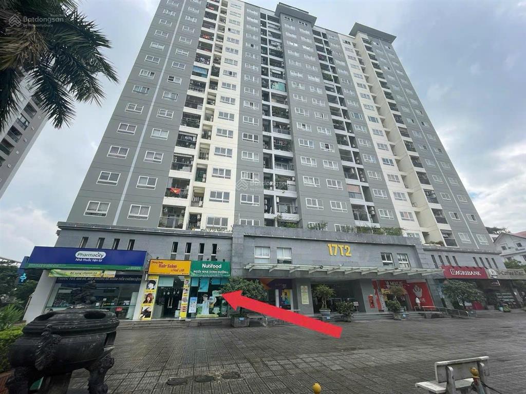 Chính chủ bán kiốt chân đế tòa 17t2 vinaconex  trung văn, dòng tiền sẵn, đang cho thuê 20 tr/th