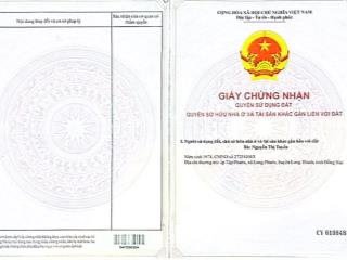Bán đất long phước, long thành, đồng nai. dt 1426.6m2. chính chủ, shr, thổ cư