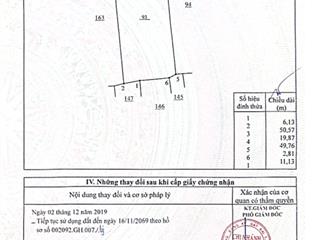 Bán đất bàu cạn, long thành, đồng nai. dt 1020,6m2, đất chính chủ