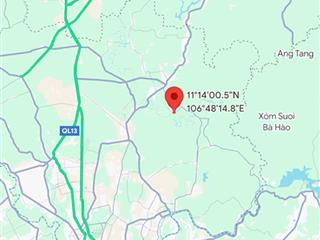 Đất tam lập phú giáo bình dương. dt 4,7 ha, đất chính chủ