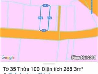 ĐỊA THẾ ĐẸP – GIÁ TỐT – LÔ ĐẤT LÝ TƯỞNG TẠI BÌNH AN – LONG THÀNH