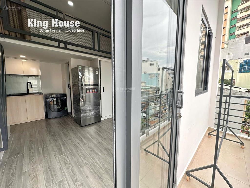 Cho thuê căn duplex ban công  35m2, 5tr9 máy giặt riêng, hẻm rộng tại nguyễn trãi , q1