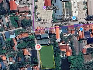 1272 m² cách ubnd xã chương dương vài nhà, 20 km từ hồ gươm, gần vành đai 4 + vin olympic