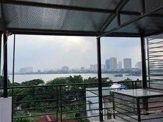 Bán nhà 5.5 tầng view hồ tây  cách 1 nhà ra ô tô  vừa ở vừa cho thuê