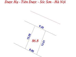 86.8 m full thổ cư dược hạ tiên dược mt 6.20 nở hậu đường rộng 3.5m ngõ thông