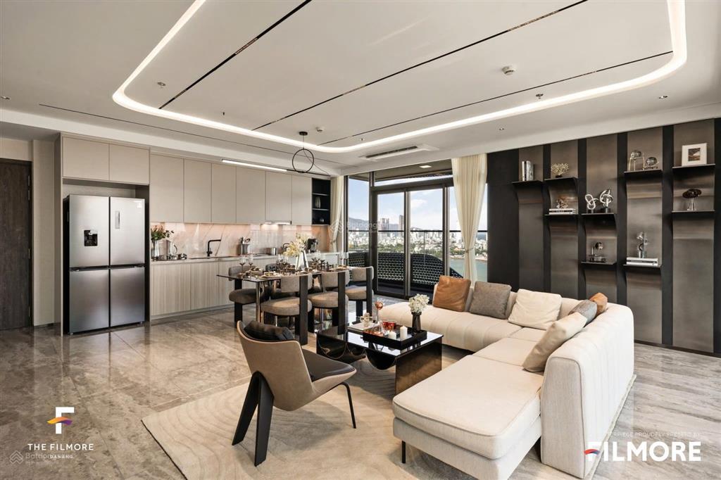 Căn 2pn the filmore đà nẵng nội thất liền tường cao cấp nhận nhà ngày cho thuê được liền 40tr/tháng