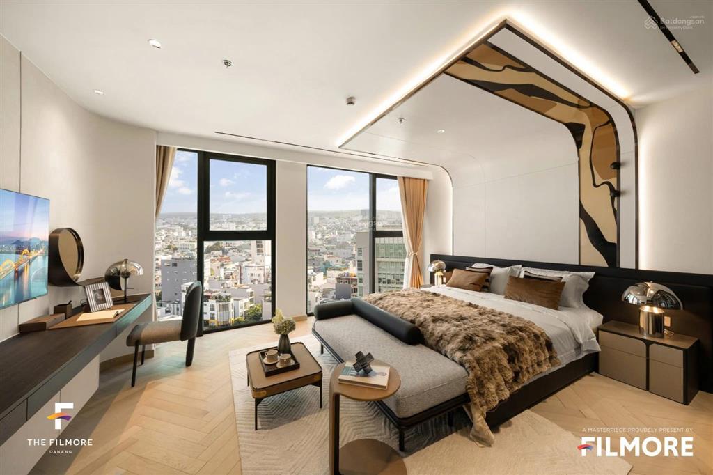 Căn 2pn the filmore đà nẵng nội thất liền tường cao cấp nhận nhà ngày cho thuê được liền 40tr/tháng