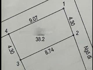 Bán đất bùi xương trạch  38m2  vuông vắn  giá chỉ 1.18 tỷ