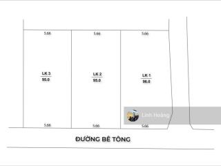 Chính chủ bán gấp lô đất đẹp tại tân tiến chương mỹ, 96m full thổ cư gần trường, chợ, siêu thị