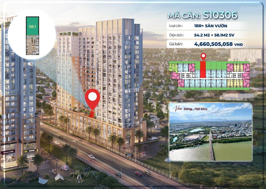 Căn hộ sân vườn sungroup spana tower 112m2 giá chỉ 3,7 tỷ