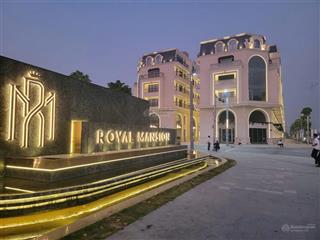 Bán dt royal mansion, chỉ từ 4 tỷ, 84m2, tại hùng vương, tân tiến, bắc giang