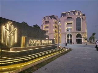 Bán dinh thự royal mansion, chỉ từ 4 tỷ đã có thể sở hữu, 84m2, view đẹp tại đường hùng vương