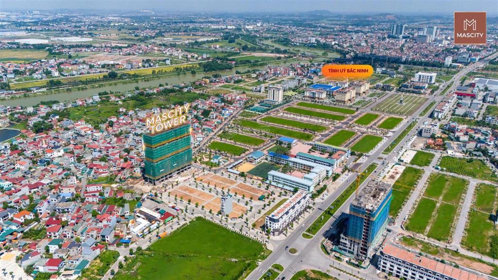 Bán cc mascity bắc giang, 40 triệu/m2, 75m2, hàng hiếm tại tây yên tử, tân tiến