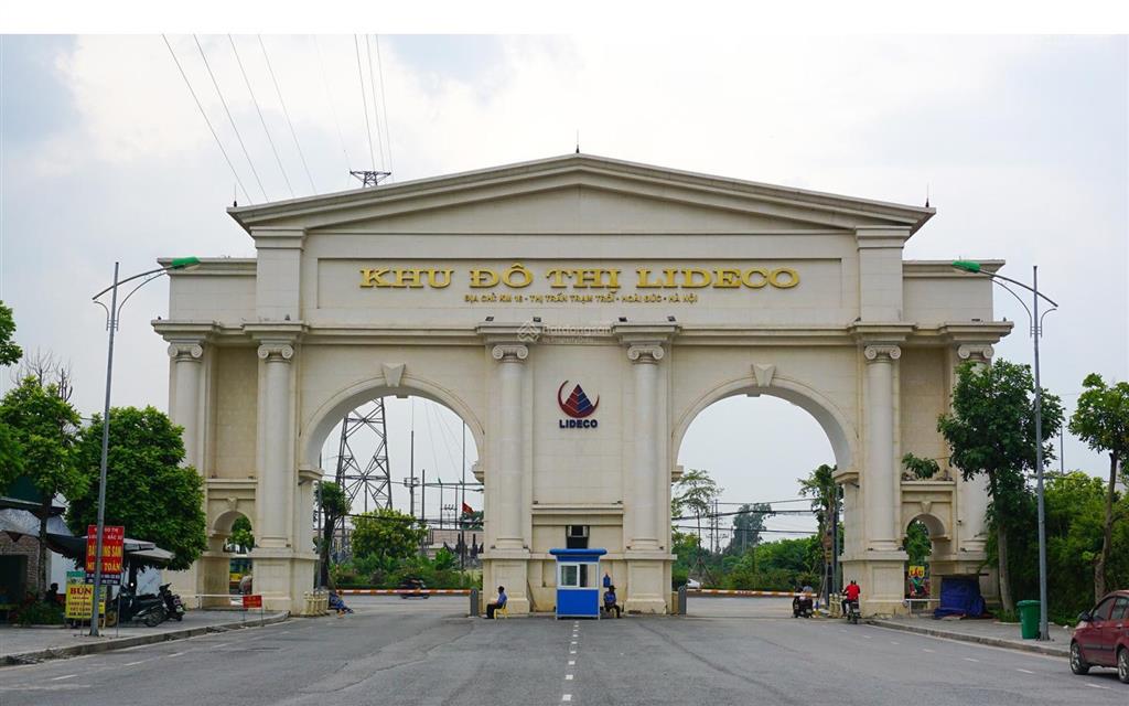 Bán bt đơn lập kdt lideco, hoài đức vị trí đẹp, gần trục đường tỉnh lộ 422