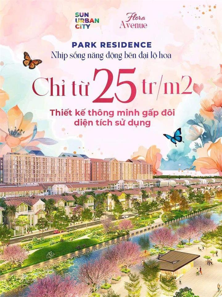Sun urban city hà nam chỉ với 1 tỷ 500 sở hữu cho căn liền kề