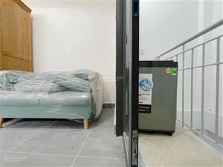 Duplex ban công, full nội thất, giặt riêng, thoáng mát. nguyễn hữu cảnh, ngay metro văn thánh