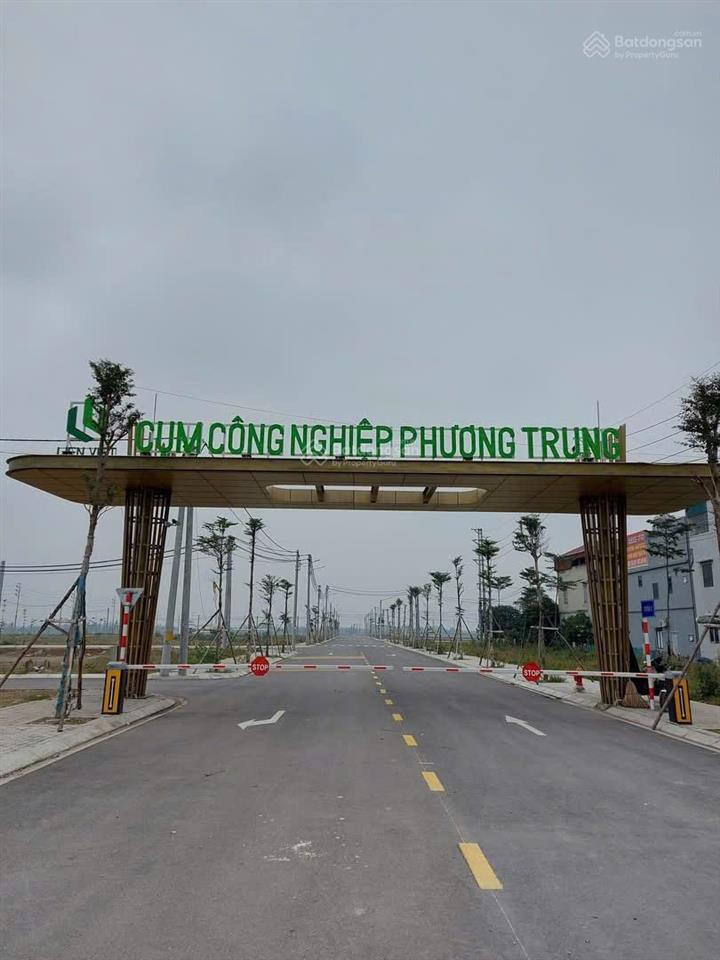 Cơ hội cuối sở hữu đất nền cụm công nghiệp phương trung