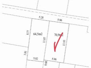 Bán đất đồng kỵ 2,65 tỷ, 70m2, mặt tiền rộng 6m, giá siêu hời