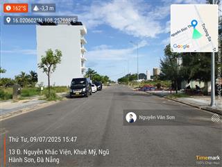 Ncc  lô đất biển sơn thuỷ  khu saphia, dt 140m2 ngang 7m siêu đẹp giá tốt nhất tt
