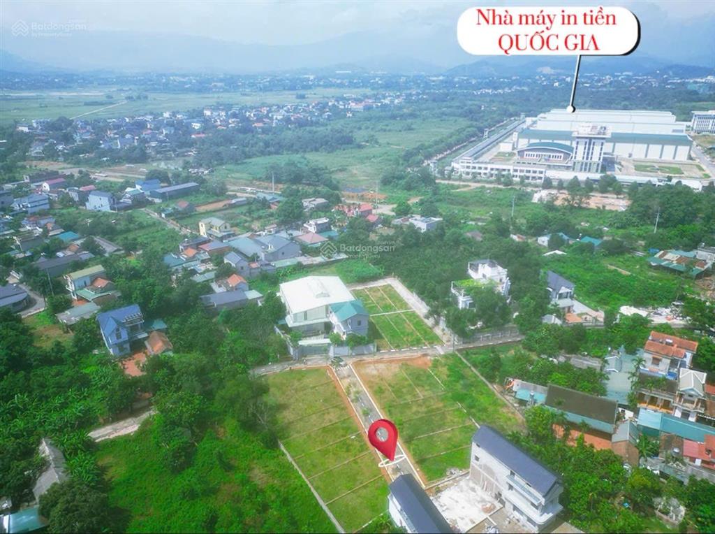 Cần bán 100 m2 đất thổ cư sát cnc hoà lạc, cạnh nhà máy in tiền, cách đại lộ thăng long 500m