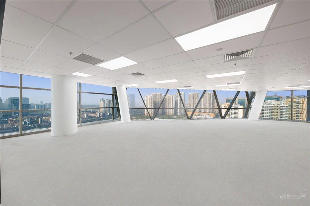 Cho thuê vp giá tốt tại tòa the nine, 9 phạm văn đồng. dt 300m2 có thể chia nhỏ, giá chỉ 120k/m2/th
