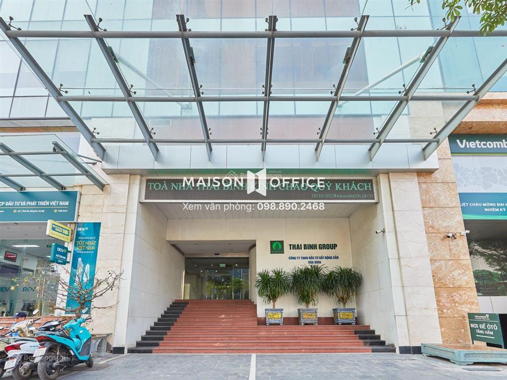 Bql tòa nhà việt tower số 1 thái hà cho thuê vp giá sốc. dt 300m2 có thể chia nhỏ