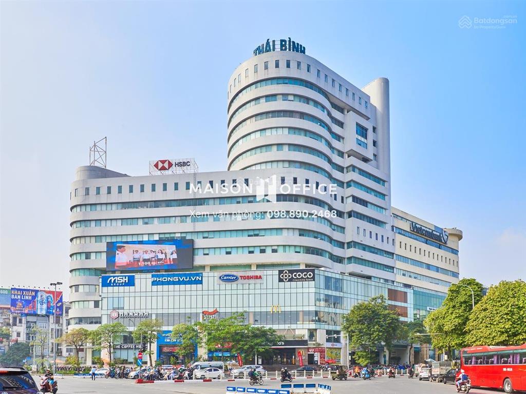 Bql tòa nhà việt tower số 1 thái hà cho thuê vp giá sốc. dt 300m2 có thể chia nhỏ