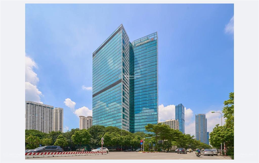 Cho thuê vp hạng a tòa vinacomin tower dương đình nghệ, yên hòa. dt 300m2 có thể chia nhỏ