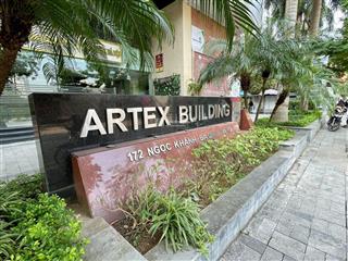 Bql cho thuê vp toà artex building 172 ngọc khánh, dt 70m²120m²200m²220m²500m², giá 150k/m2/th
