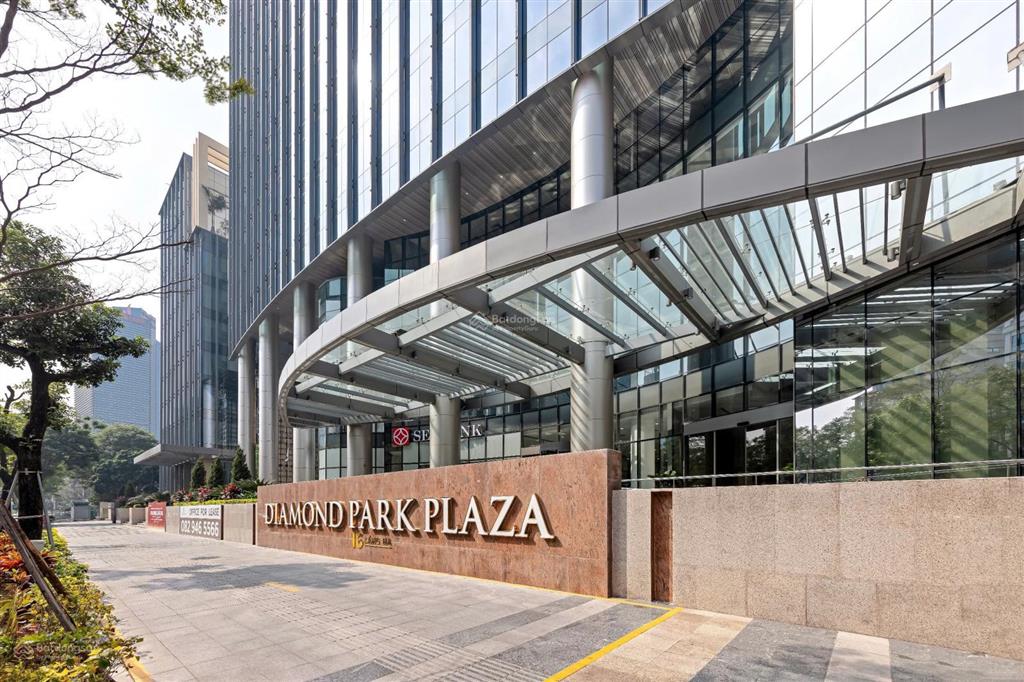 Cho thuê vp tại toà diamond park plaza 16 láng hạ, dt 200m2. giá thuê 300k/m2/th