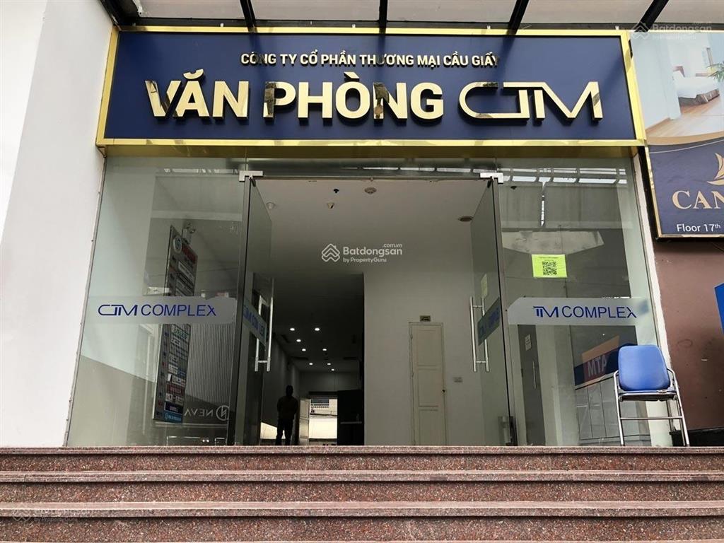 Cho thuê vp giá cực tốt tại tòa nhà ctm complex 139 cầu giấy. dt 500m2 có thể chia nhỏ theo nhu cầu