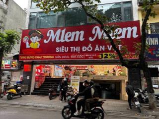 Mặt bằng siêu đẹp mặt phố đội cấn ba đình mt rộng 10m. ngân hàng, công ty, showroom, thẩm mỹ viện