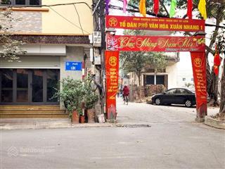 Siêu rẻ xuân đỉnh, 80m2x3t. đường thông, bãi oto, đầu tưccmn, giá 12.8 tỷ