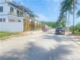 Cc bán lô biệt thự 325m2, kđt chi đông, mê linh, đường 11,5m,view sông cà lồ,pháp lý chuẩn,giá tốt