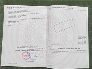 Bán đất tại đông cứu, gia bình, bắc ninh, 1,45 tỷ, 115m2, giá ưu đãi hàng hiếm