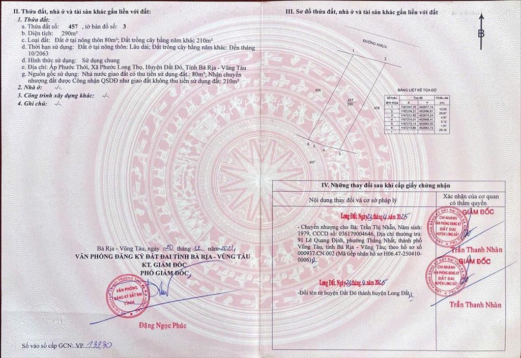 Bán gấp lô đất hồ suối môn, giá 1tỷ280, ngợp ngợp bank